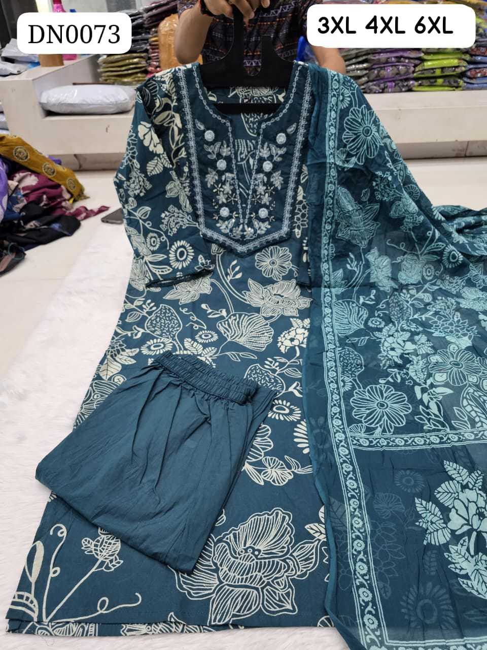 Ynf Cotton KESH720 DN0073 Kurti Plus Size Collections Wholesale Designer Kurtis Cotton Kurtis Fancy Kurti Manufacturer- Kapda Export