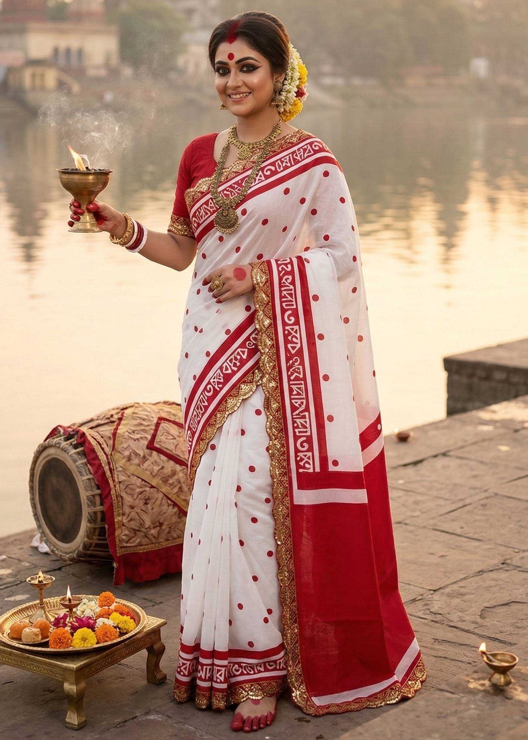 Ynf Cotton RIN229 LESS Sarees Wholesale Printed Sarees Embroidered Sarees Mulmul Cotton Sarees Manufacturer- Kapda Export