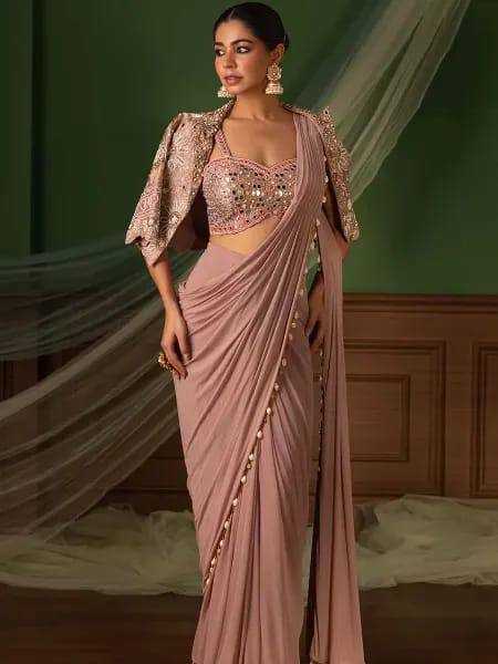 Ynf Crepe KESH558 59 Sarees Wholesale Designer Sarees Ready To Wear Sarees Party Wear Sarees Manufacturer- Kapda Export