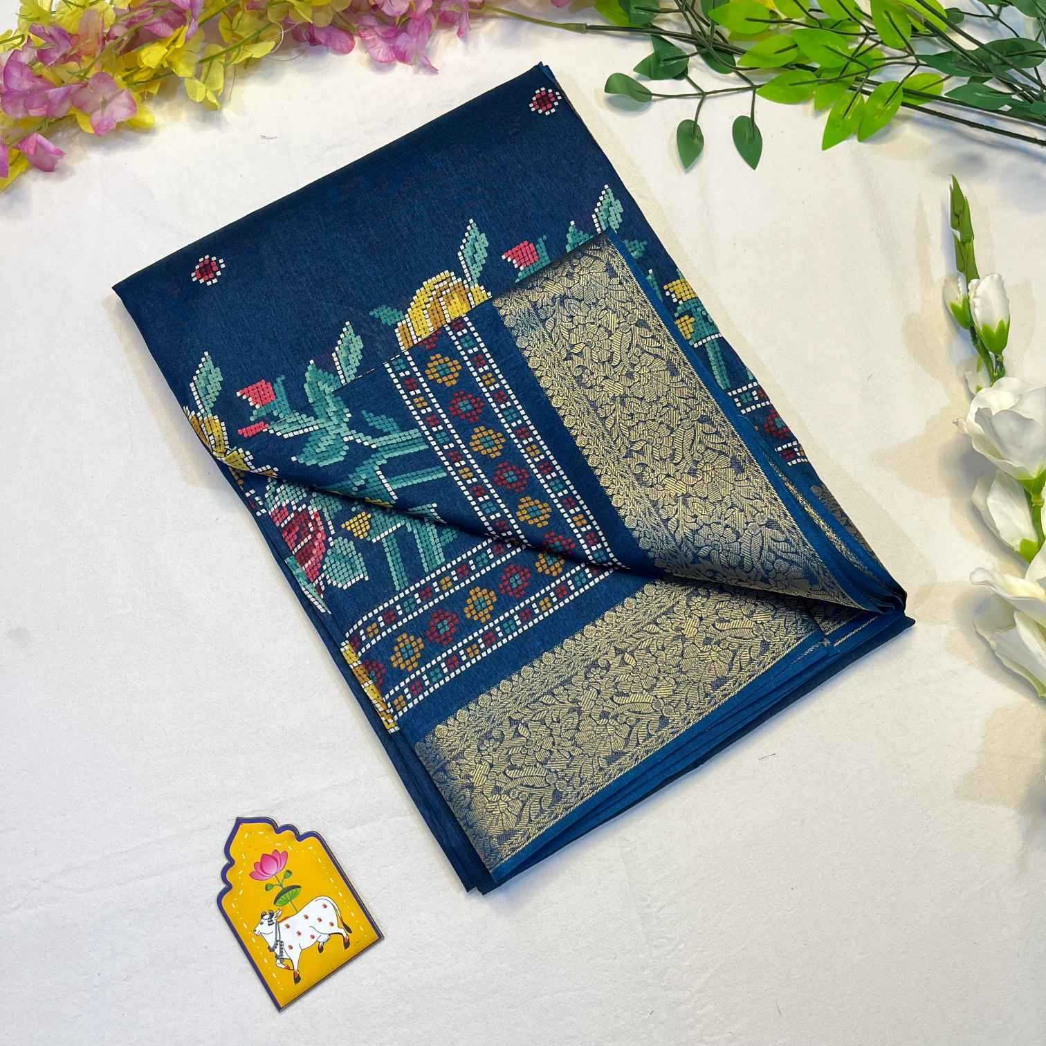 Ynf Dola Silk KESH729 Jarika 10 Silk Sarees Wholesale Dola Silk Sarees Printed Silk Saree Designer Silk Sarees Manufacturer- Kapda Export