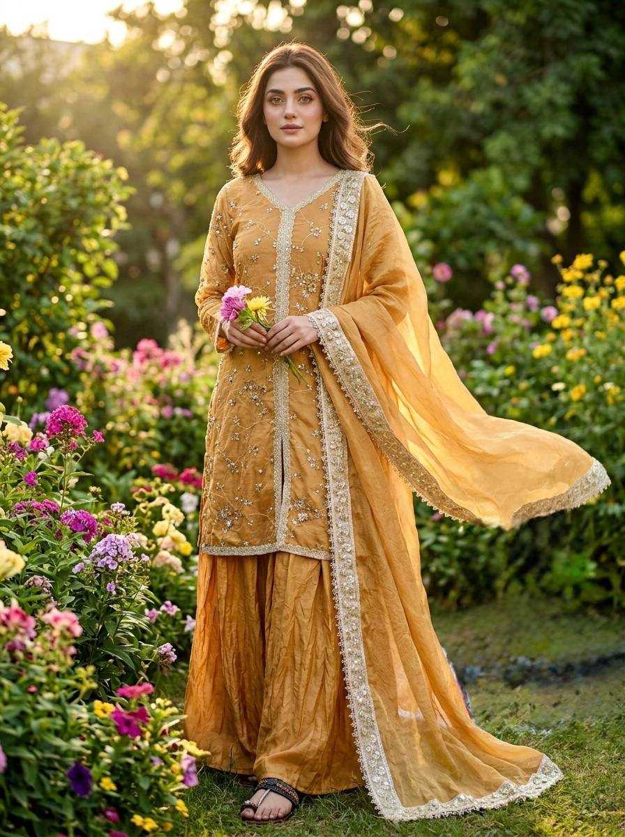 Ynf FENDY KESH614 037 Suits & Dresses Wholesale Palazzo Suit Party wear suits Designer Suits Manufacturer- Kapda Export