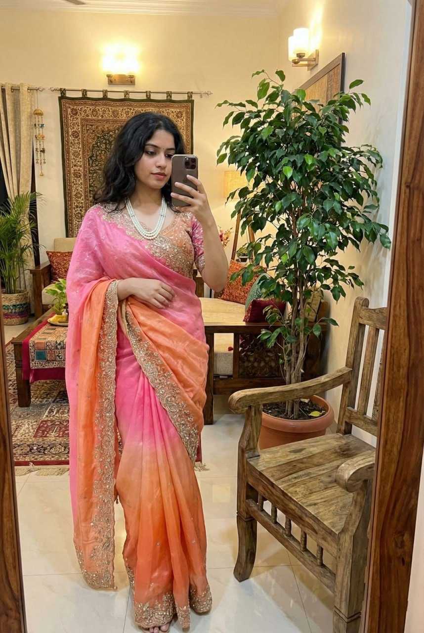 Ynf FENDY KESH651 kavya Sarees Wholesale Sequence Sarees Embroidered Sarees Butta Sarees Manufacturer- Kapda Export