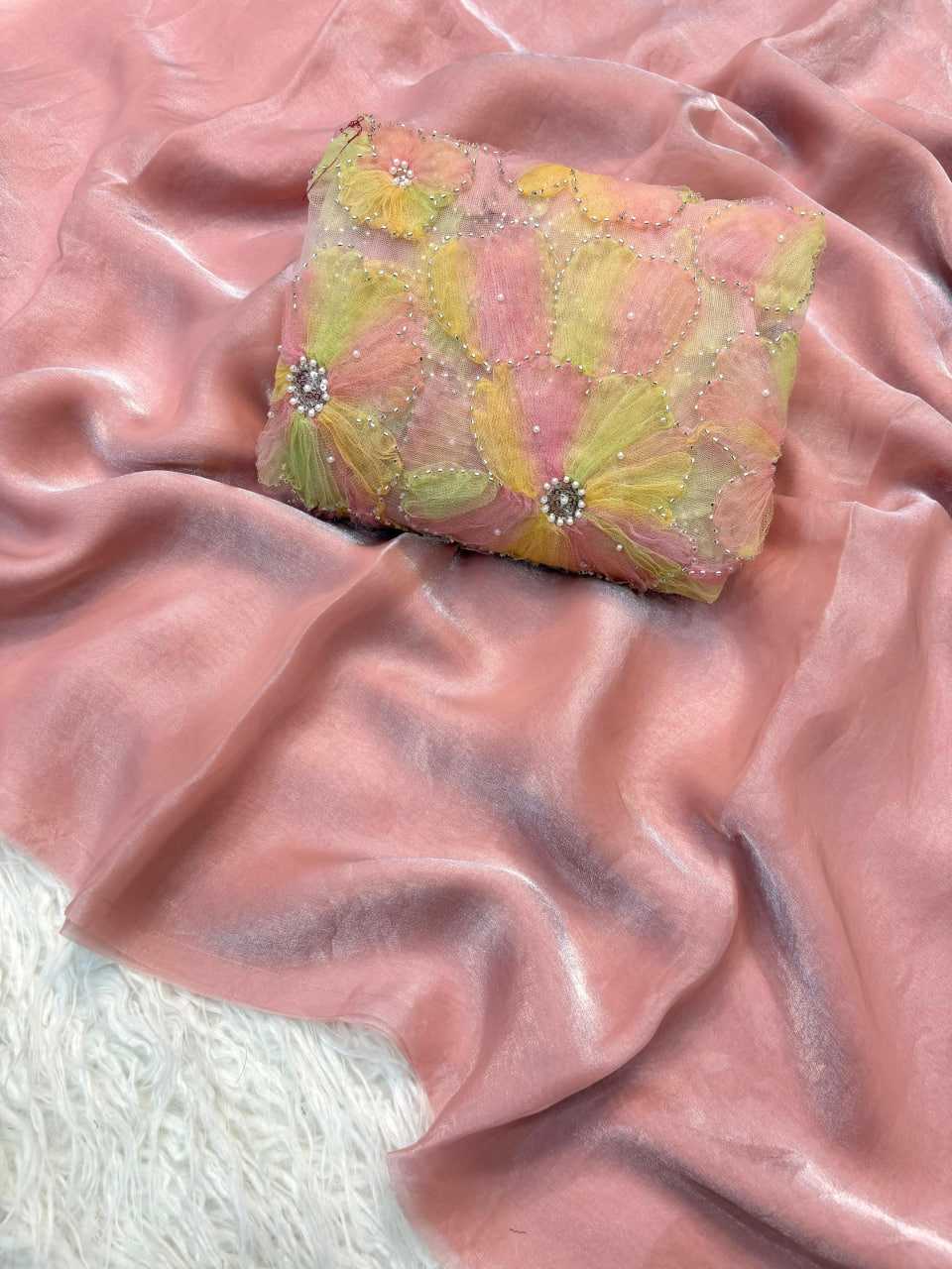 Ynf FENDY KESH713 120 Sarees Festive Collections Wholesale Party Wear Sarees Satin Sarees Sarees With Blouse Manufacturer- Kapda Export