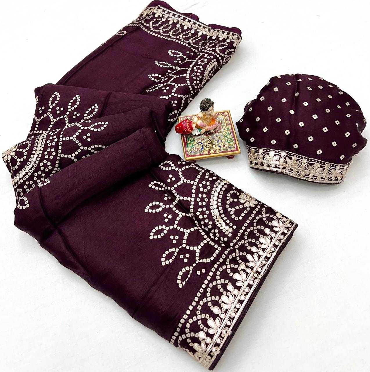 Ynf Gajji Silk KESH649 Amodita Silk Sarees Wholesale Gajji Modal Sarees Printed Silk Saree Designer Silk Sarees Manufacturer- Kapda Export