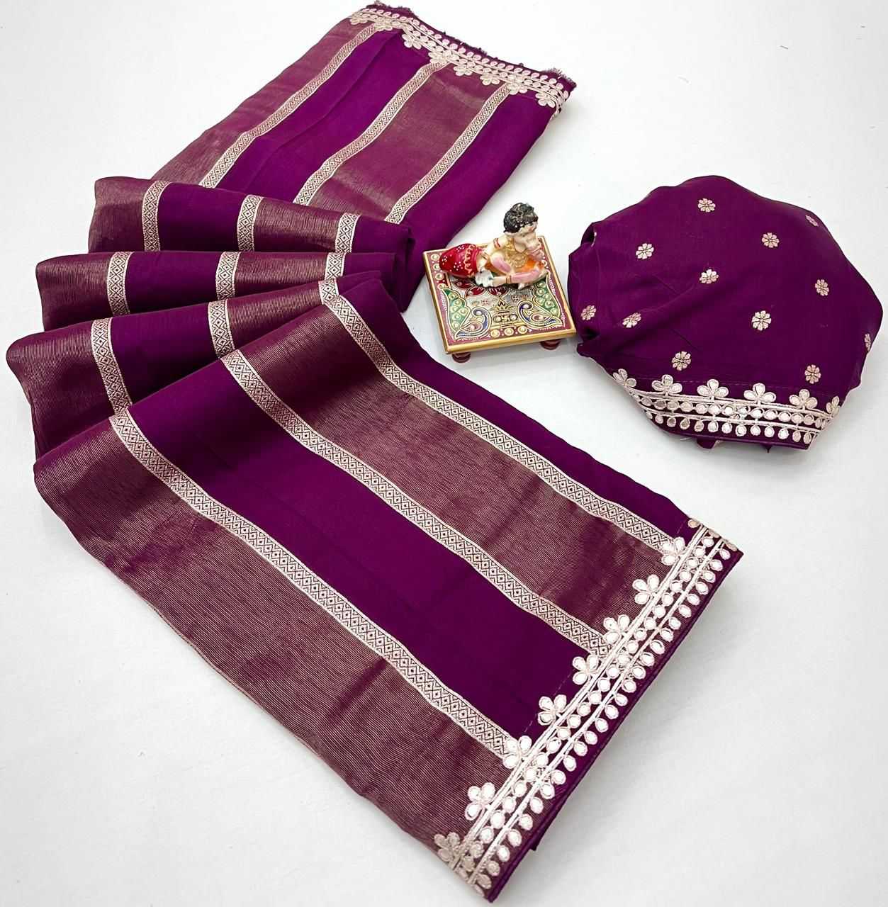 Ynf Gajji Silk KESH649 Keshavi Silk Sarees Wholesale Gajji Modal Sarees Printed Silk Saree Designer Silk Sarees Manufacturer- Kapda Export