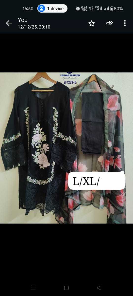 Ynf Georgette KESH677 ZAINAB 1229 Kurti Wholesale Designer Kurtis Embroidered Kurtis Handloom Kurtis Manufacturer- Kapda Export