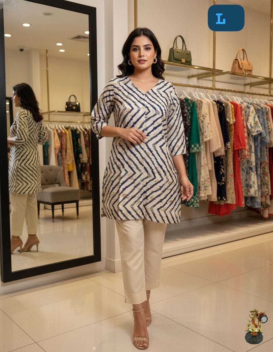 Ynf Heavy Silk KESH594 Qirat Kurti Wholesale Printed Kurtis Cotton Kurtis Handloom Kurtis Manufacturer- Kapda Export