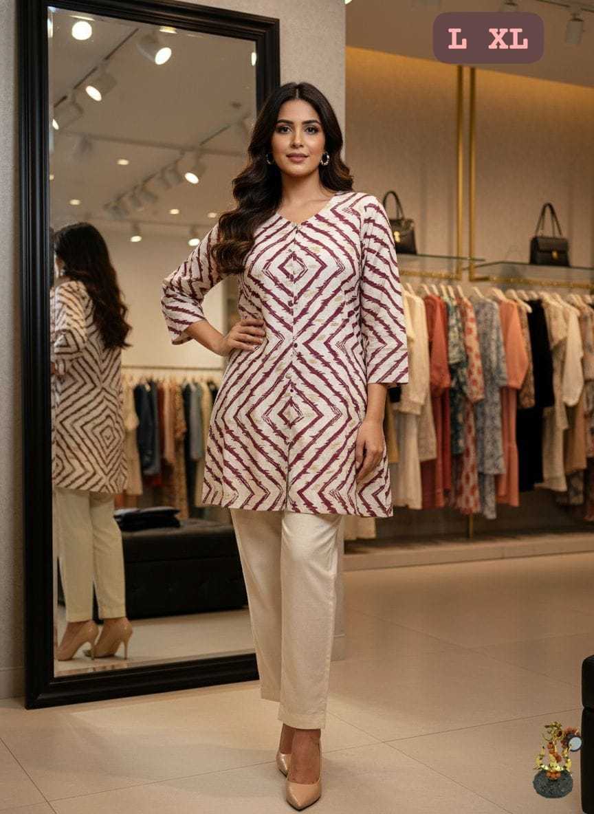 Ynf Heavy Silk KESH594 Qirat Kurti Wholesale Printed Kurtis Cotton Kurtis Handloom Kurtis Manufacturer- Kapda Export