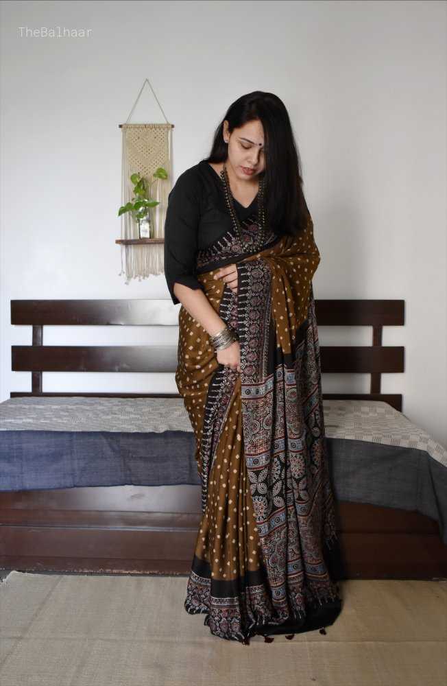 Ynf Muslin Silk KESH682 Aamira Silk Sarees Wholesale Hand Block Printed Silk Saree Muslin Silk Saree Lightweight Silk Sarees Manufacturer- Kapda Export