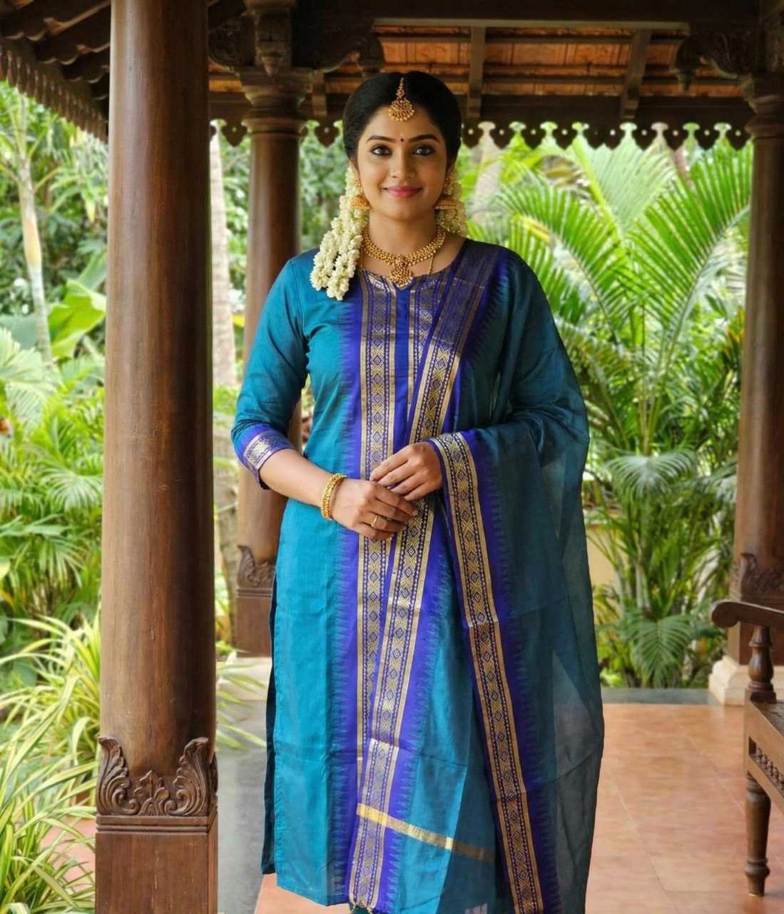 Ynf Pure Cotton KESH738 CREATION Kurti Wholesale Designer Kurtis Cotton Kurtis Round Neck Kurtis Manufacturer- Kapda Export