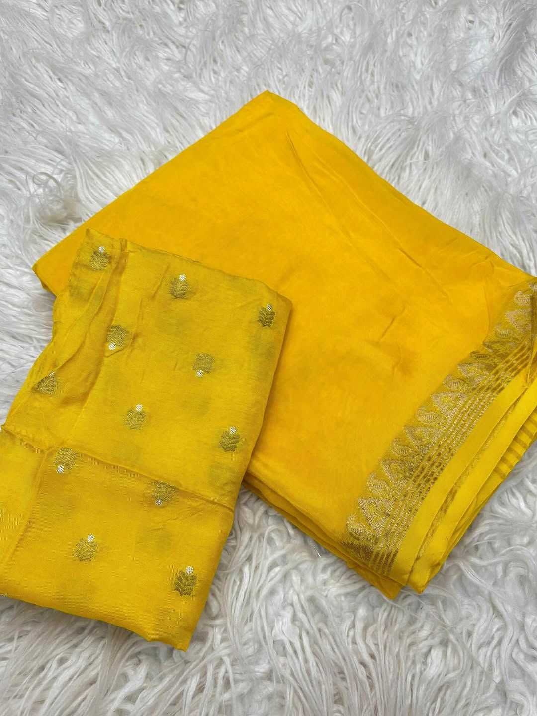 Ynf Pure Viscos KESH671 Aahana Sarees Wholesale Georgette Sarees Jacquard Saree Viscose Saree Manufacturer- Kapda Export