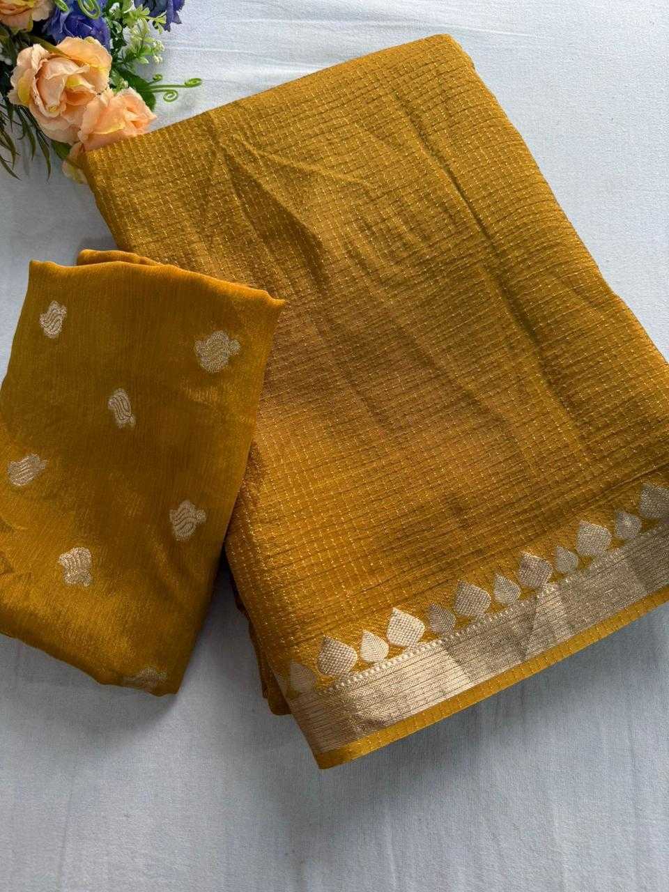 Ynf Pure Viscos KESH671 Eshita Sarees Wholesale Georgette Sarees Sequence Sarees Viscose Saree Manufacturer- Kapda Export