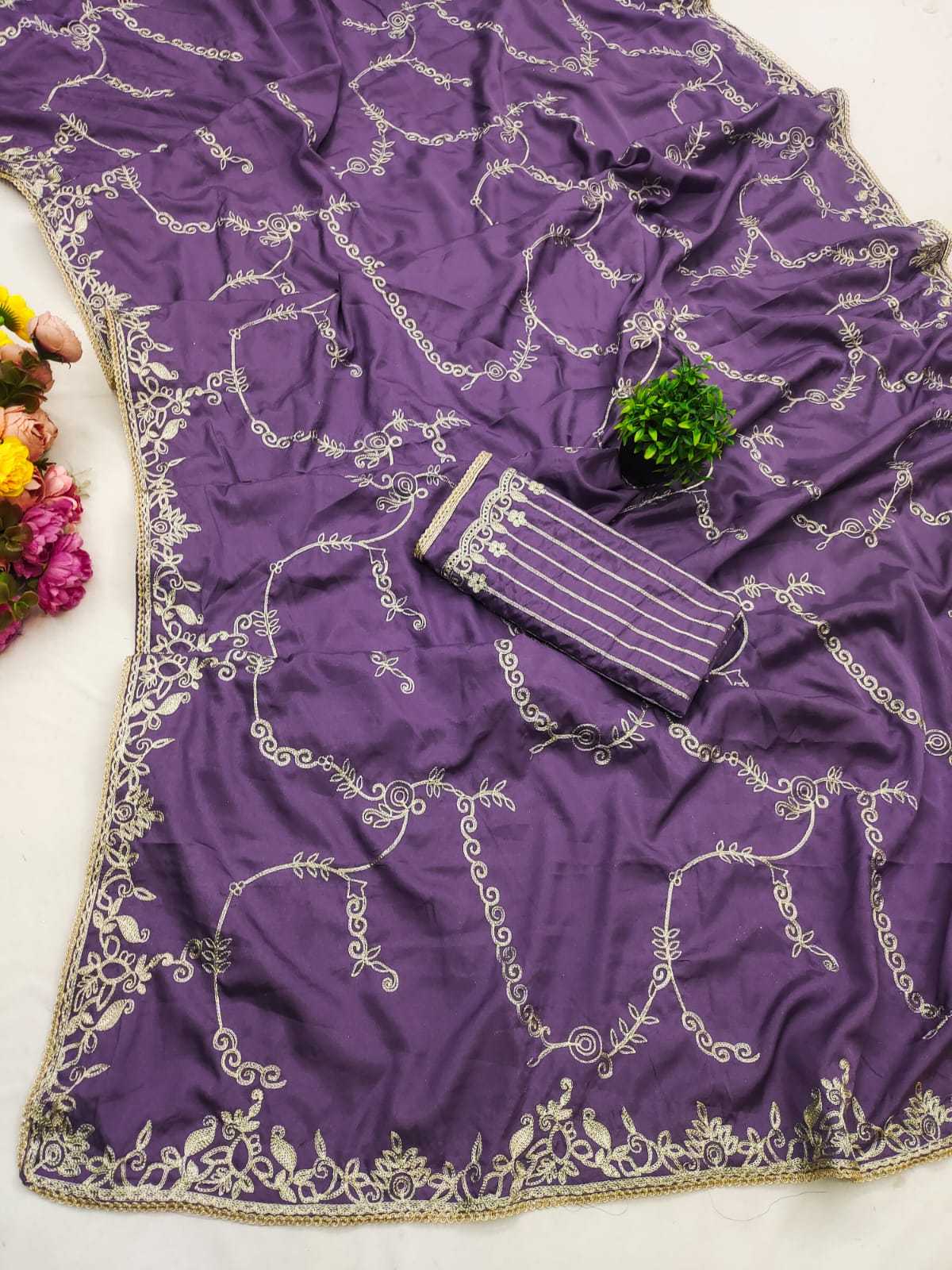 Ynf Rangoli Silk KESH675 Adhya Sarees Wholesale Designer Sarees Embroidered Sarees Traditional Sarees Manufacturer- Kapda Export