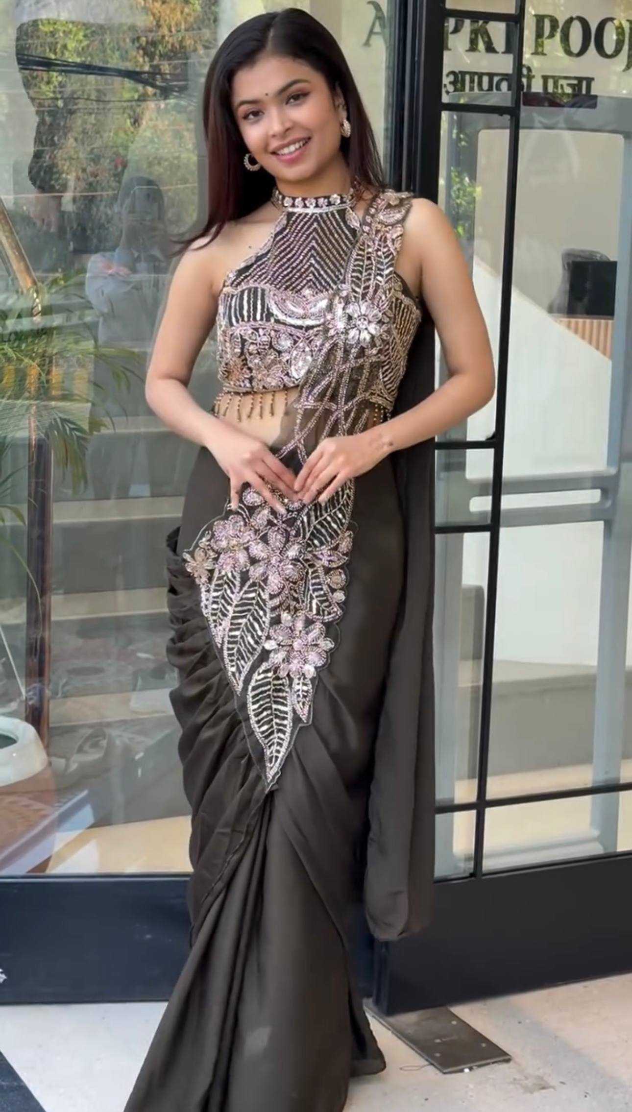 Ynf Rangoli Silk RIN215 1174 Sarees Wholesale Designer Sarees Ready To Wear Sarees Embroidered Sarees Manufacturer- Kapda Export