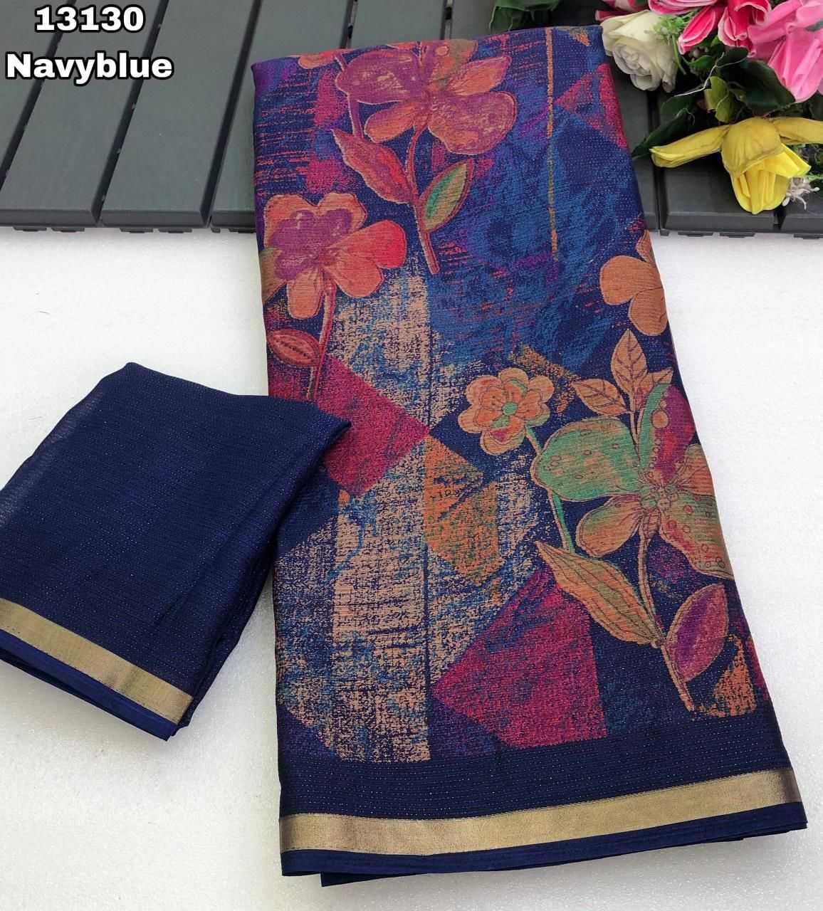 Ynf Shimmer silk KESH683 Played Silk Sarees Wholesale Printed Silk Saree Designer Silk Sarees Zari Border Silk Sarees Manufacturer- Kapda Export