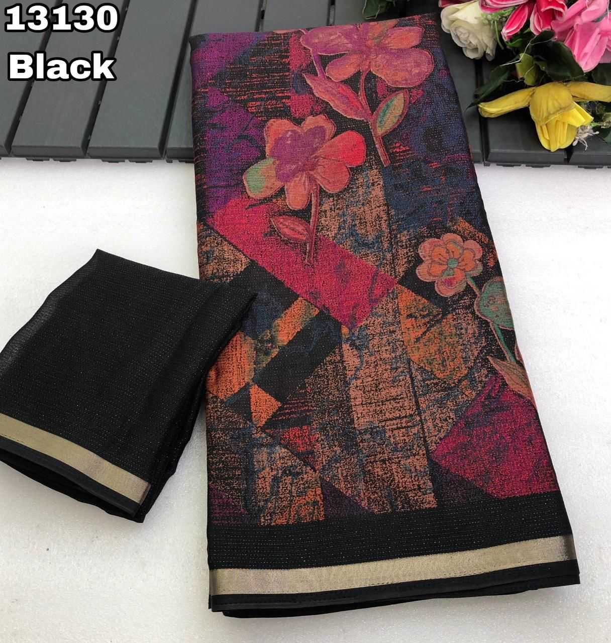 Ynf Shimmer silk KESH683 Played Silk Sarees Wholesale Printed Silk Saree Designer Silk Sarees Zari Border Silk Sarees Manufacturer- Kapda Export