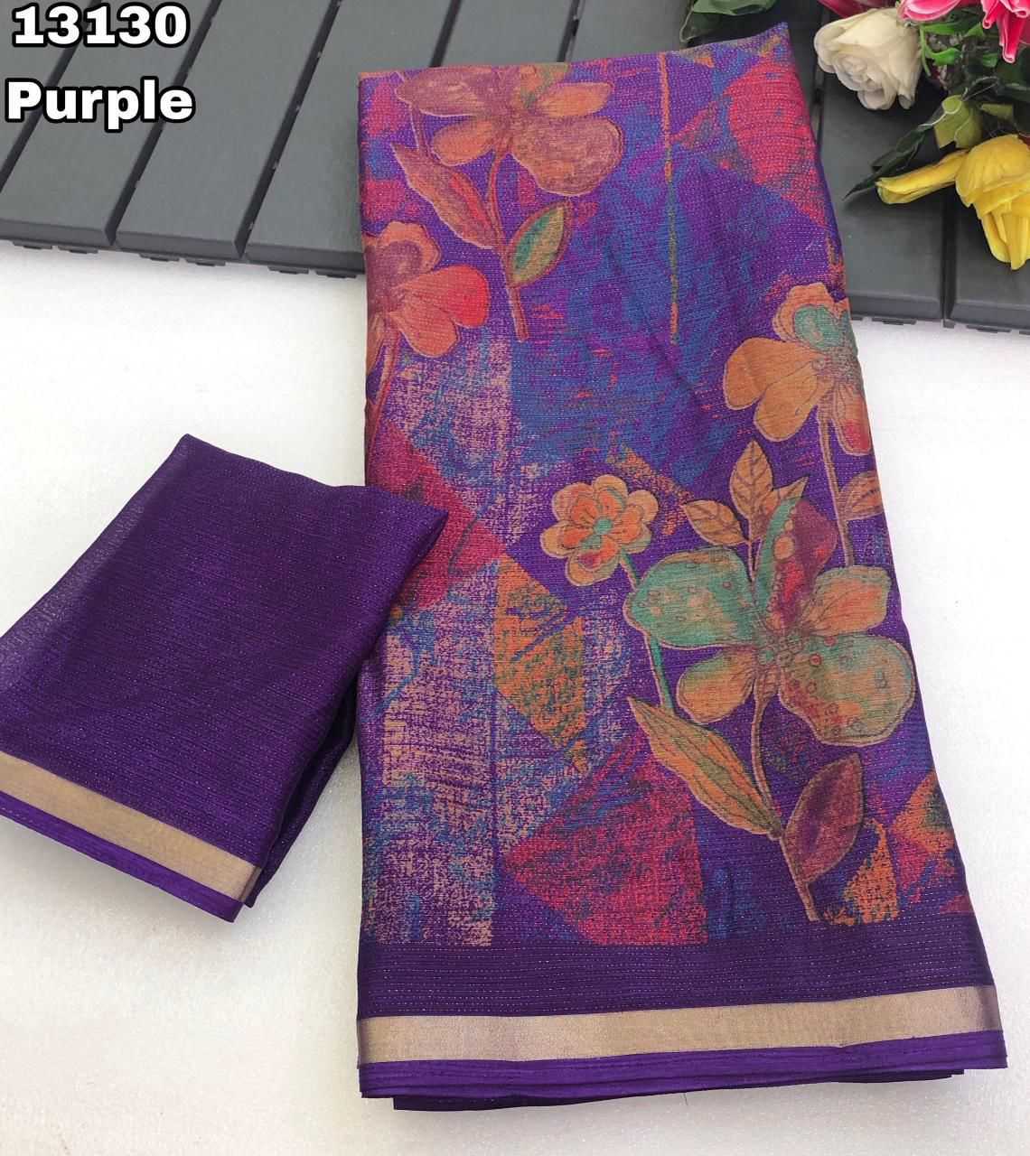 Ynf Shimmer silk KESH683 Played Silk Sarees Wholesale Printed Silk Saree Designer Silk Sarees Zari Border Silk Sarees Manufacturer- Kapda Export