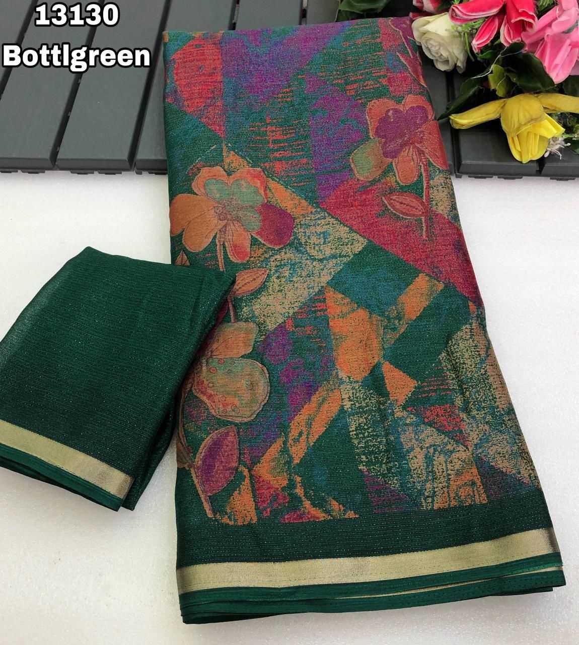 Ynf Shimmer silk KESH683 Played Silk Sarees Wholesale Printed Silk Saree Designer Silk Sarees Zari Border Silk Sarees Manufacturer- Kapda Export