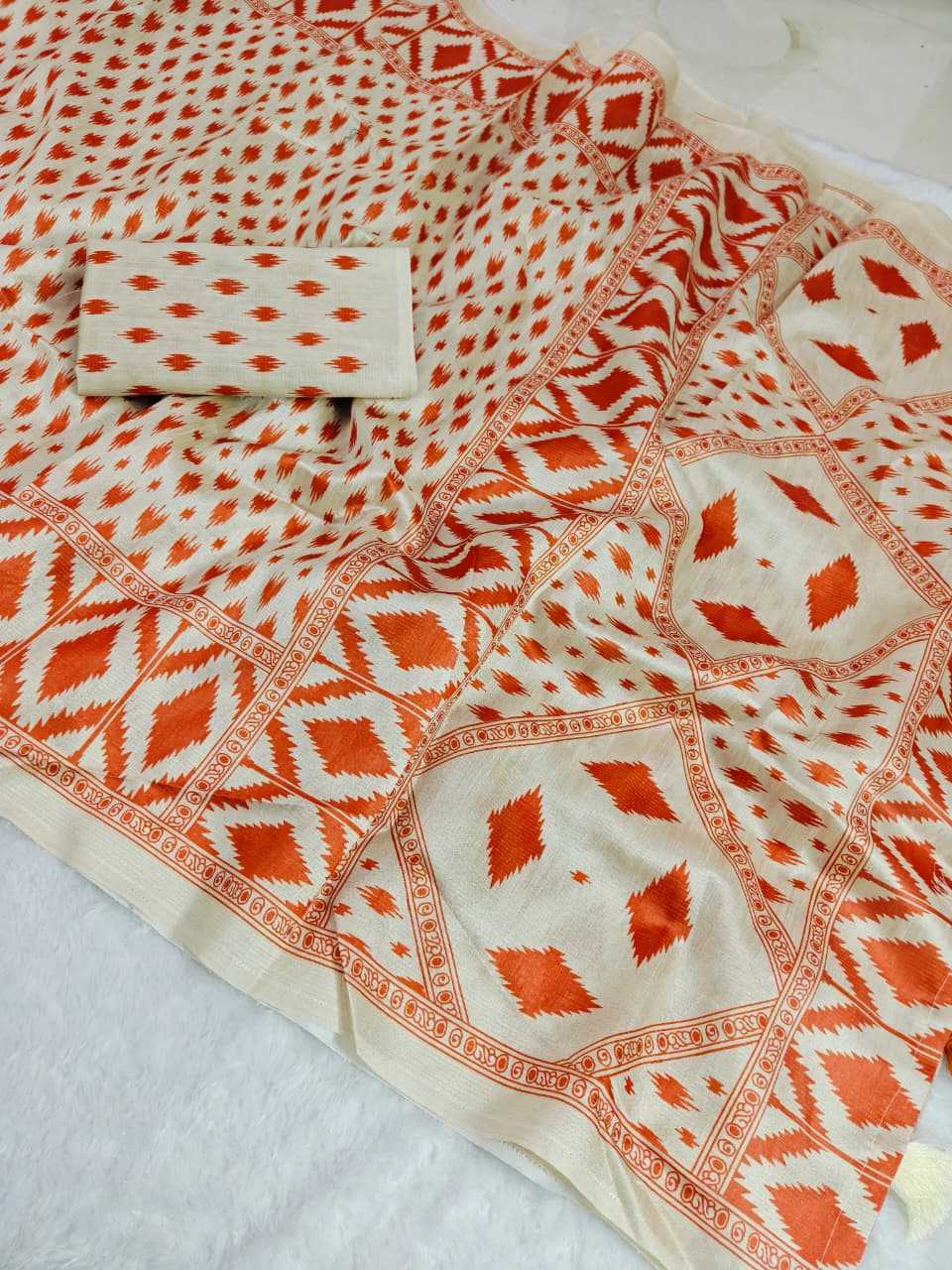 Ynf Silk KESH673 PREMIUM IKKAT Silk Sarees Wholesale Printed Silk Saree Designer Silk Sarees Ikkat Silk Sarees Manufacturer- Kapda Export