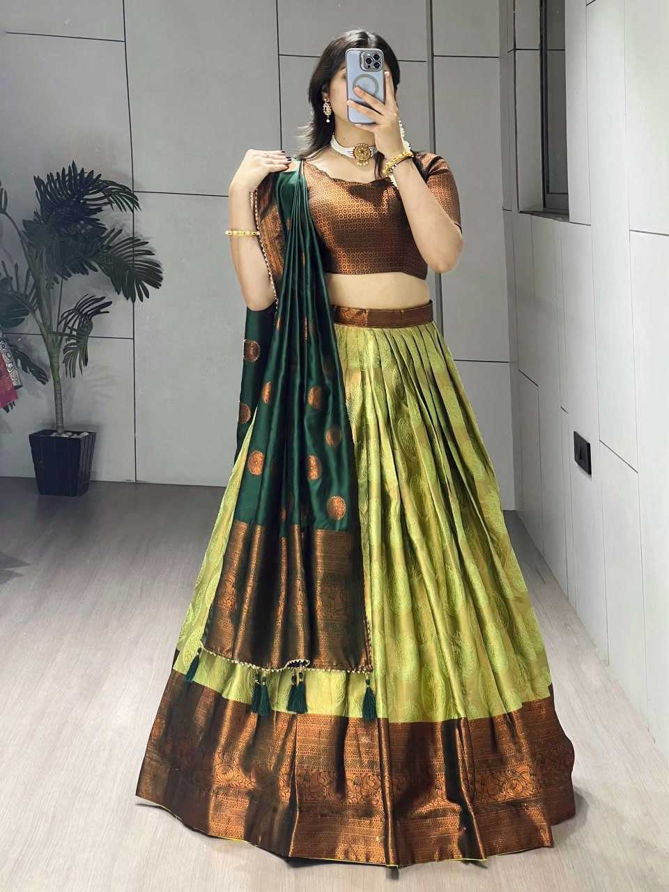 Ynf Silk RIN119 8135 Lehengas Wholesale Traditional Lehenga Wedding Lehenga Zari Work Lehenga Manufacturer- Kapda Export