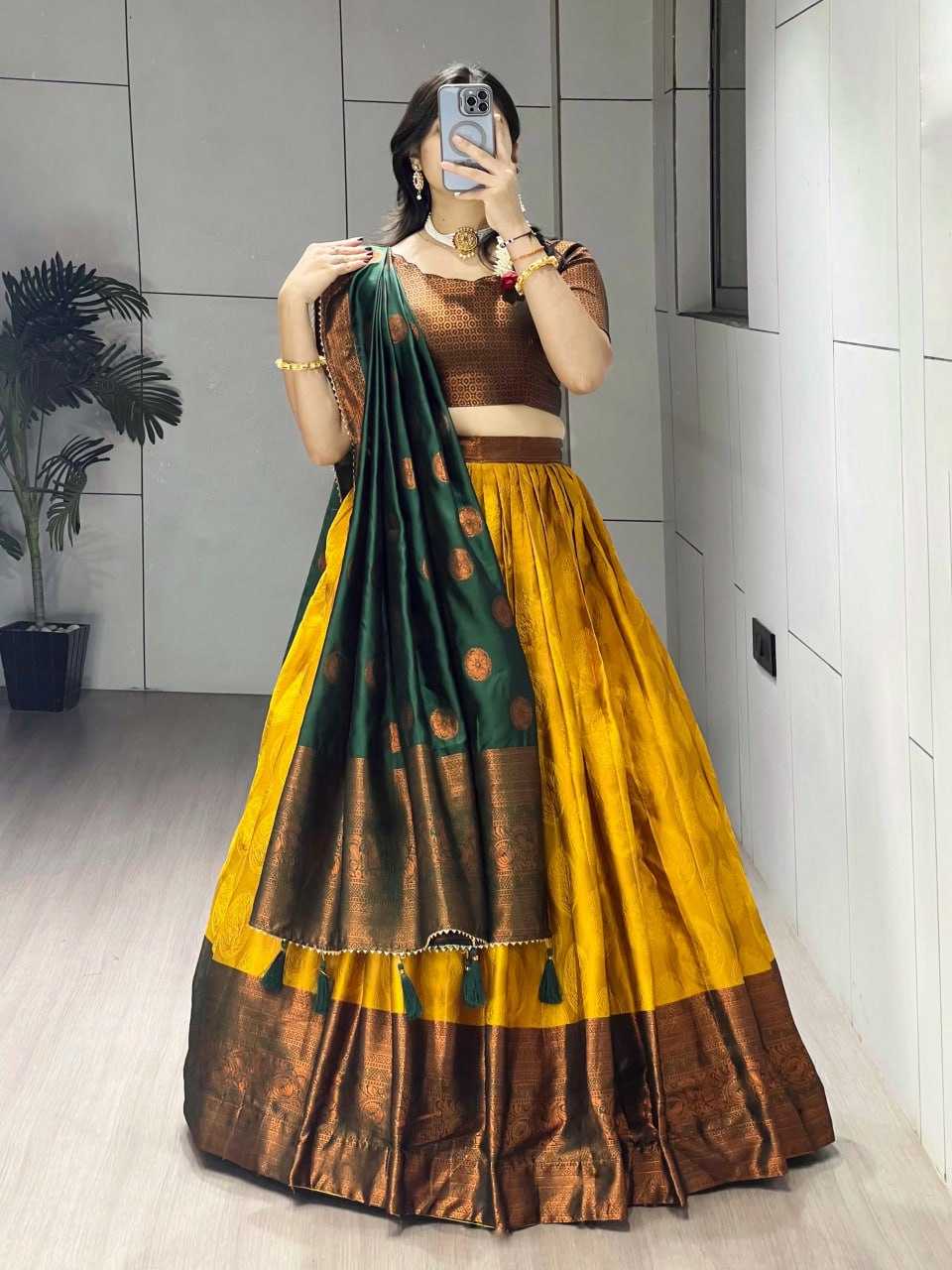 Ynf Silk RIN119 8135 Lehengas Wholesale Traditional Lehenga Wedding Lehenga Zari Work Lehenga Manufacturer- Kapda Export