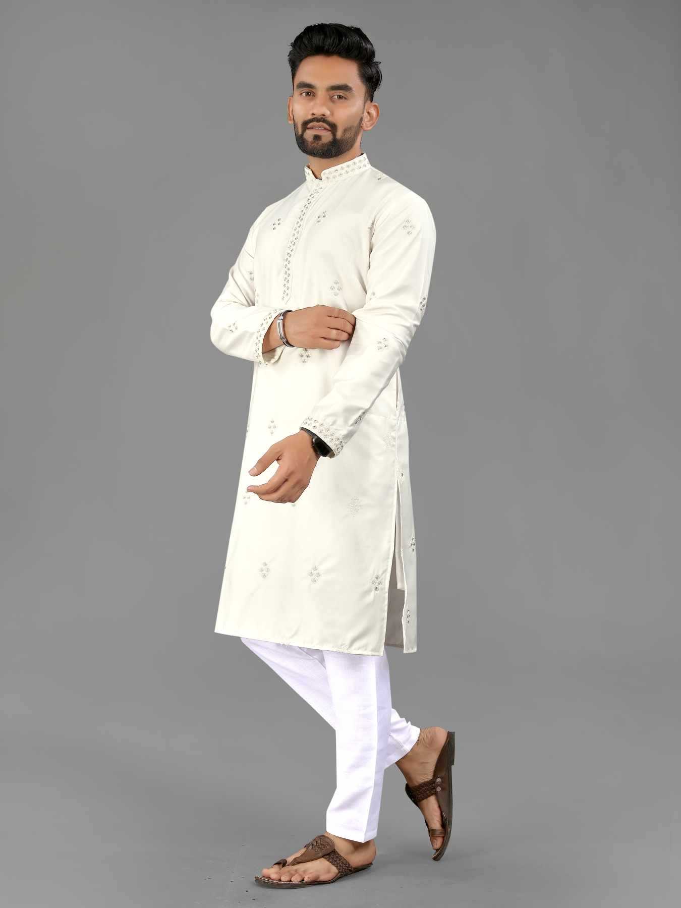 Ynf Soft Cotton KESH747 KASTURI Mens Wear Wholesale Mens Kurtas Men Cotton Kurta Designer Ethnic Set Manufacturer- Kapda Export