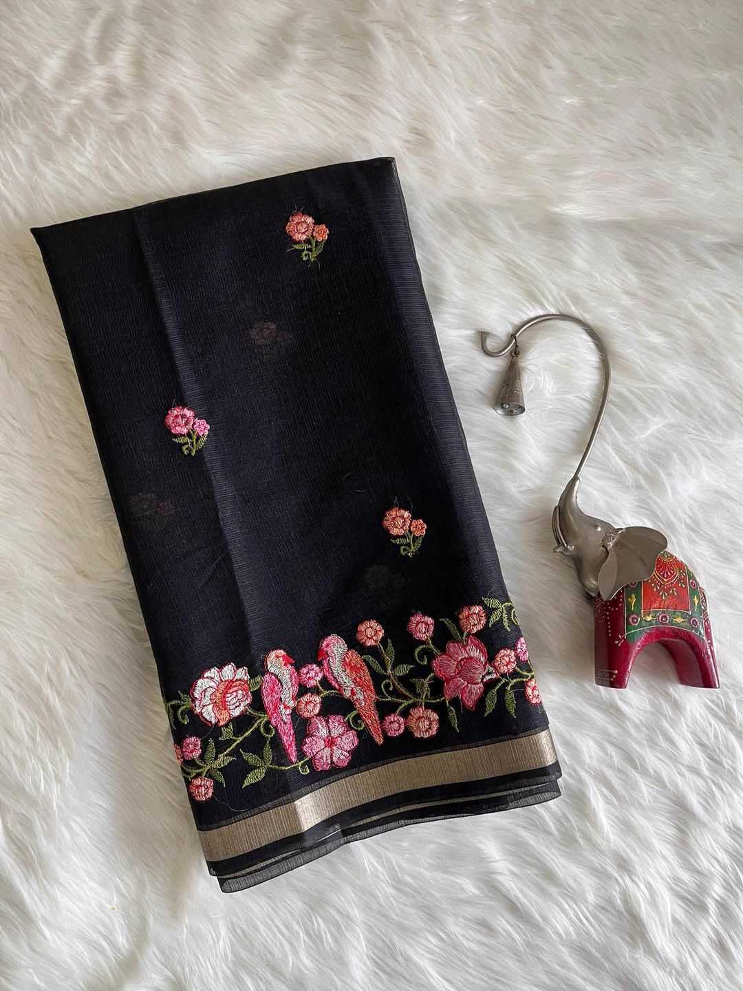 Ynf Soft Kota KESH549 Aabida Sarees Wholesale Designer Sarees Embroidered Sarees Kota Doria Sarees Manufacturer- Kapda Export