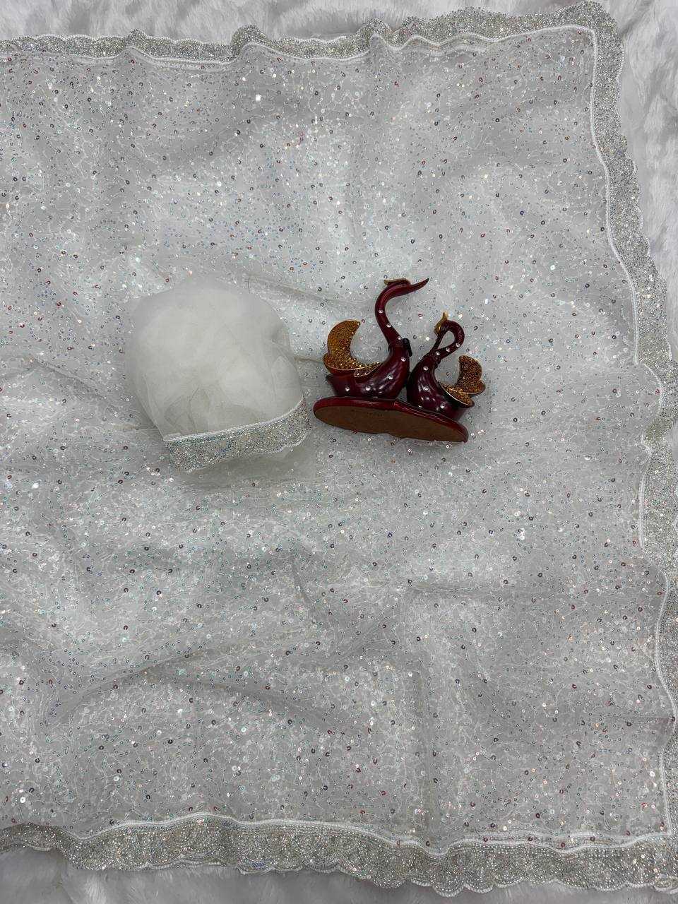 Ynf Soft Net KESH151 5565 Sarees Wholesale Designer Sarees Sequin Sarees Embroidered Sarees Manufacturer- Kapda Export