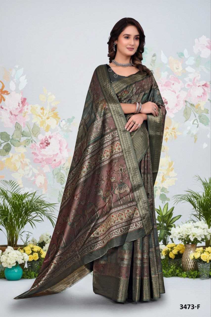 Ynf Soft Silk KESH525 PICHWAI Sarees Wholesale Designer Sarees Kalamkari Sarees Traditional Sarees Manufacturer- Kapda Export