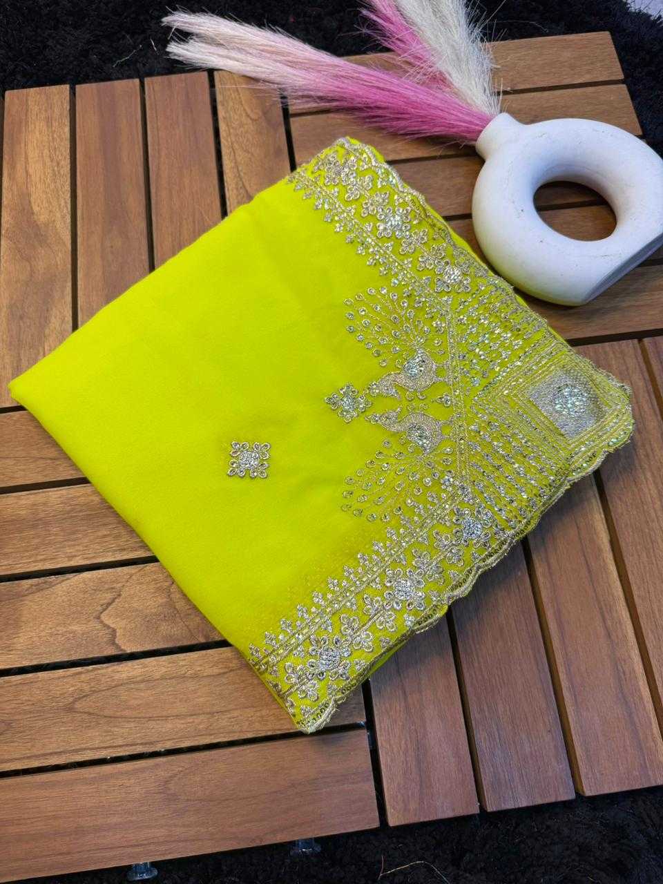 Ynf Soft Silk KESH635 Afreen Silk Sarees Wholesale Soft Silk Sarees Designer Silk Sarees Embroidered Silk Sarees Manufacturer- Kapda Export