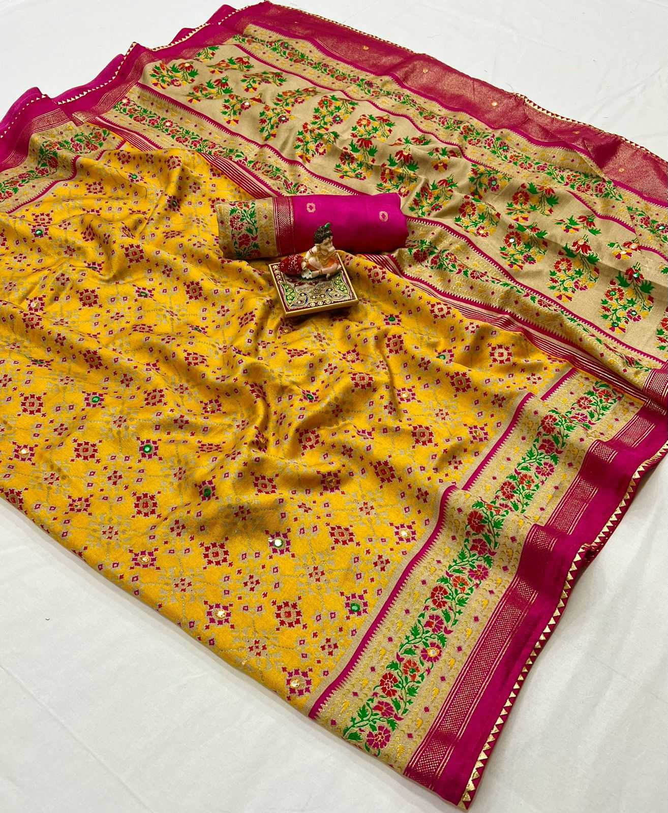 Ynf Soft Silk KESH649 Rihanaah Silk Sarees Wholesale Soft Silk Sarees Printed Silk Saree Designer Silk Sarees Manufacturer- Kapda Export