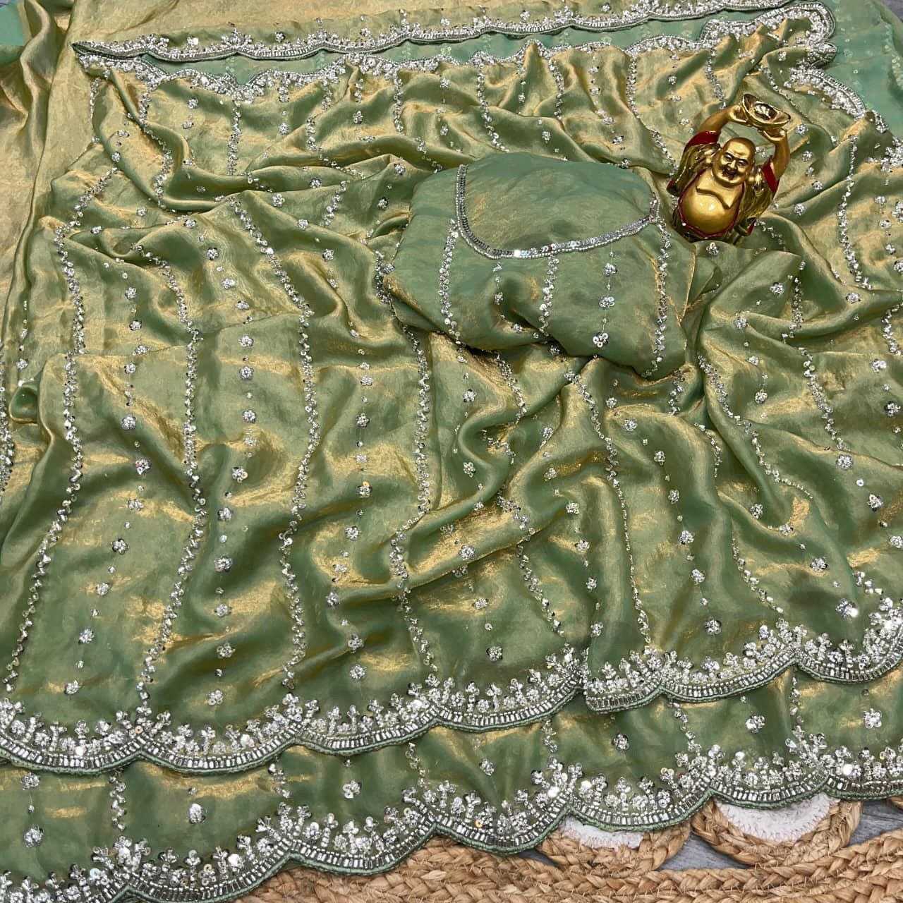 Ynf Space Silk RIN216 Avni Sarees Wholesale Hand Work Sarees Cutwork Saree Traditional Sarees Manufacturer- Kapda Export