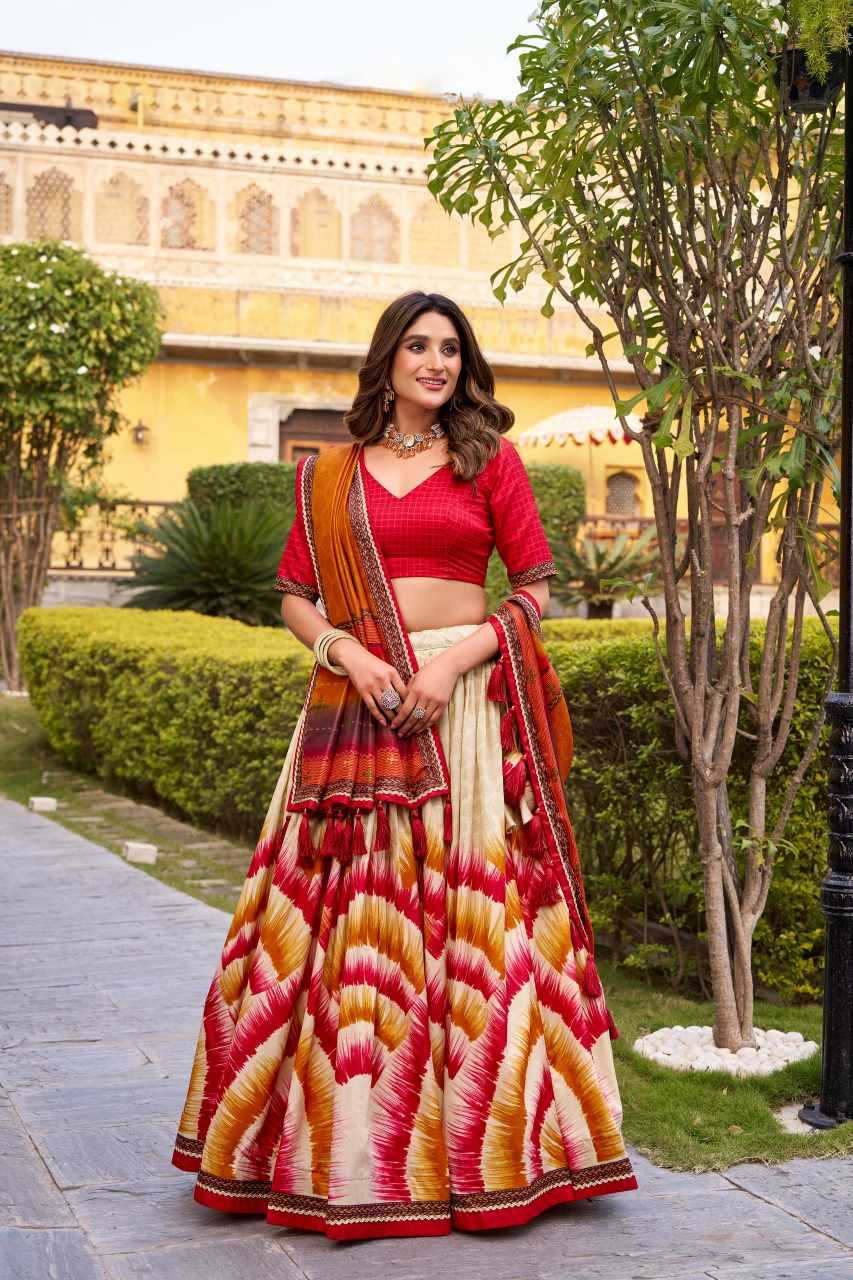 Ynf Tussar Silk KESH134 ANAHITHA Lehengas Wholesale Designer Lehenga Printed Lehenga Embroidered Lehenga Manufacturer- Kapda Export