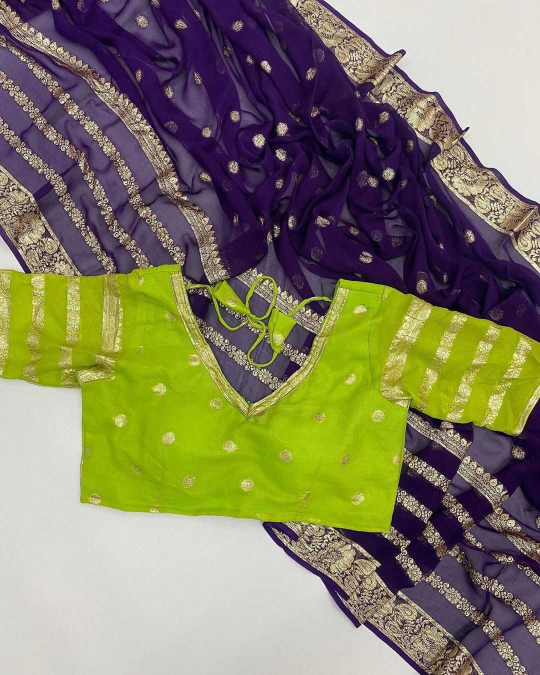 Ynf Viscose KESH671 Hina Sarees Wholesale Designer Sarees Georgette Sarees Viscose Saree Manufacturer- Kapda Export