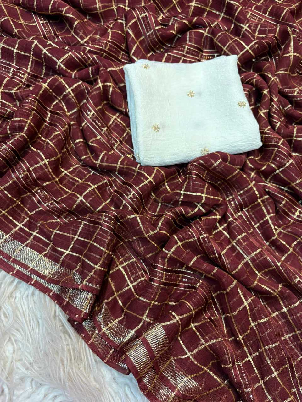 Ynf Viscose KESH713 117 Sarees Festive Collections Wholesale Viscose Saree Festive Sarees Sarees With Blouse Manufacturer- Kapda Export