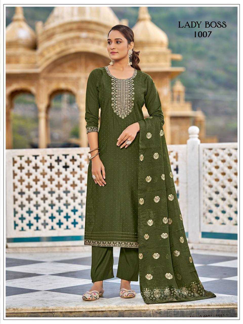 Ynf Viscose RIN131 LADY Suits & Dresses Wholesale Embroidery Suits Straight Cut Suits Designer Suits Manufacturer- Kapda Export