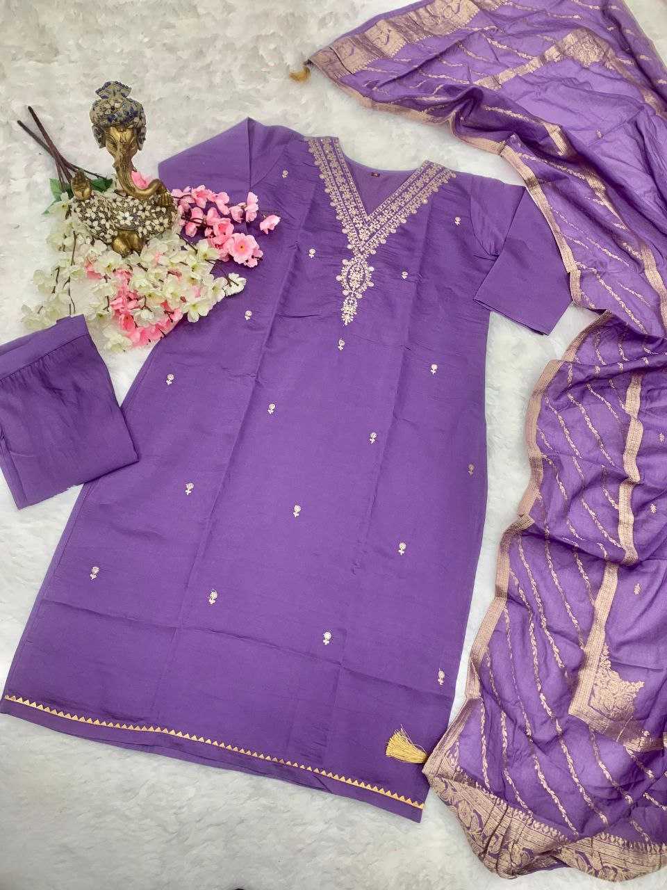 YNF CHANDERI SOFT JNC 227 WHOLESALE SUITS MANUFACTURER