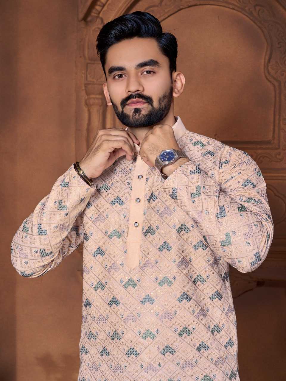 YNF ITALIAN SILK RBV MAHARAJA WHOLESALE MENS WEAR MANUFACTURER