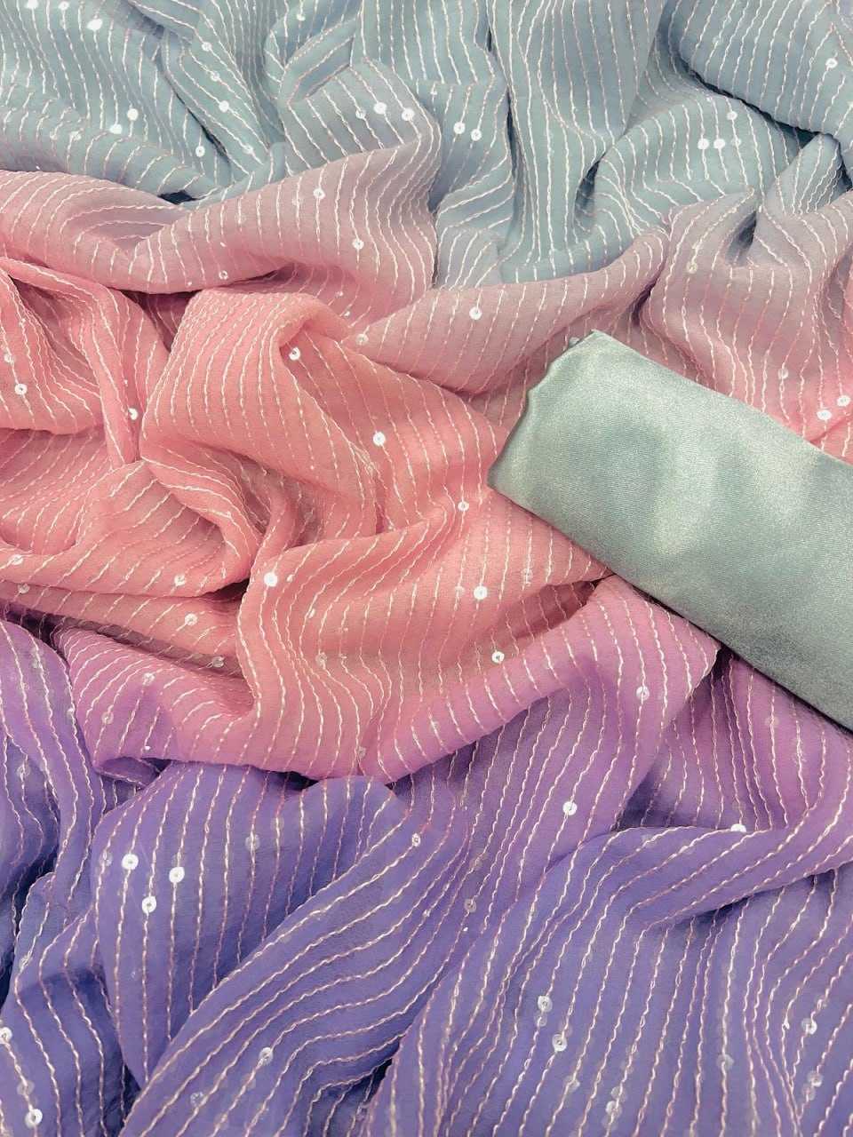 YNF GEORGETTE RRAN TAMANNA WHOLESALE SAREES MANUFACTURER   