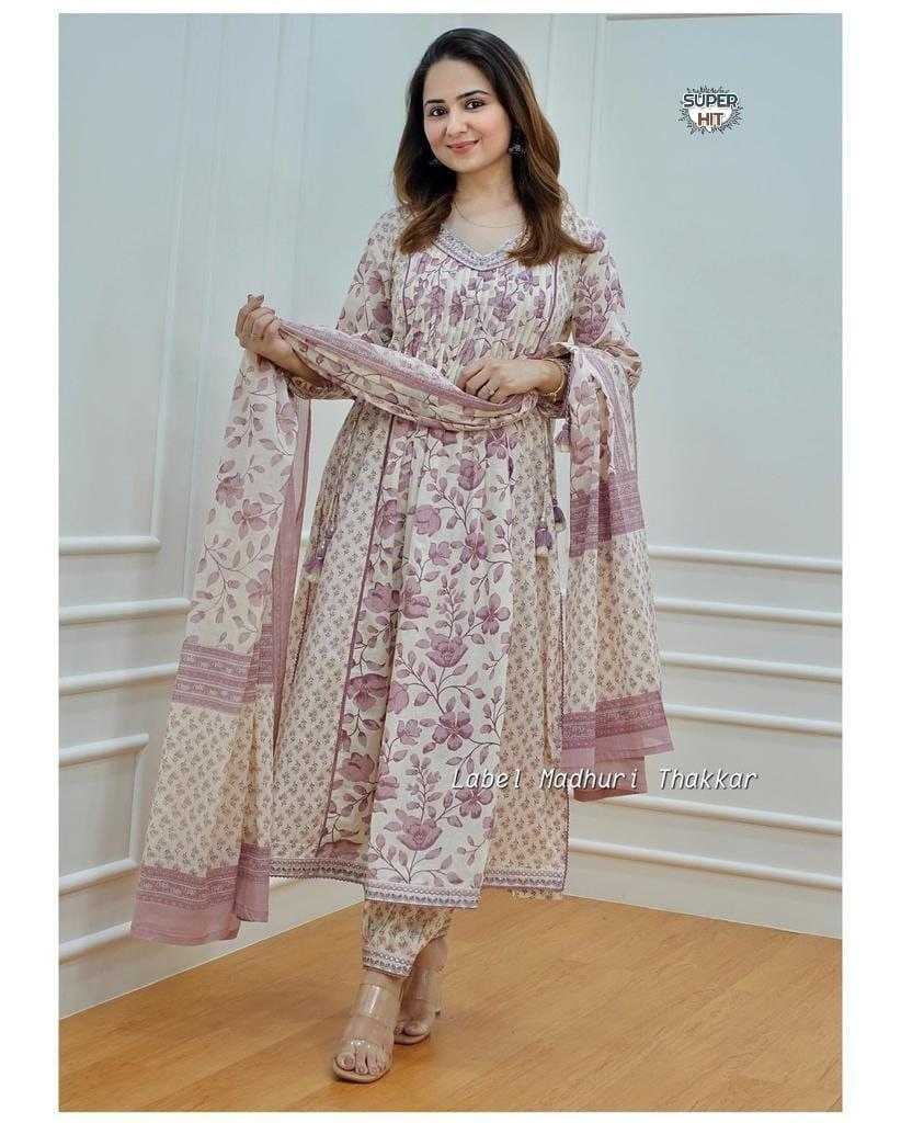 YNF SOFT COTTON RGR MOTIFS WHOLESALE SUITS MANUFACTURER