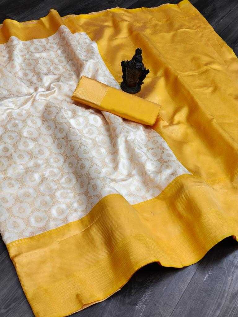 YNF BANARASI SOFT SILK RAS YELLOW GOLD SILK SAREES WHOLESALE BANARASI SILK SOFT SILK ART SILK SAREES MANUFACTURER   