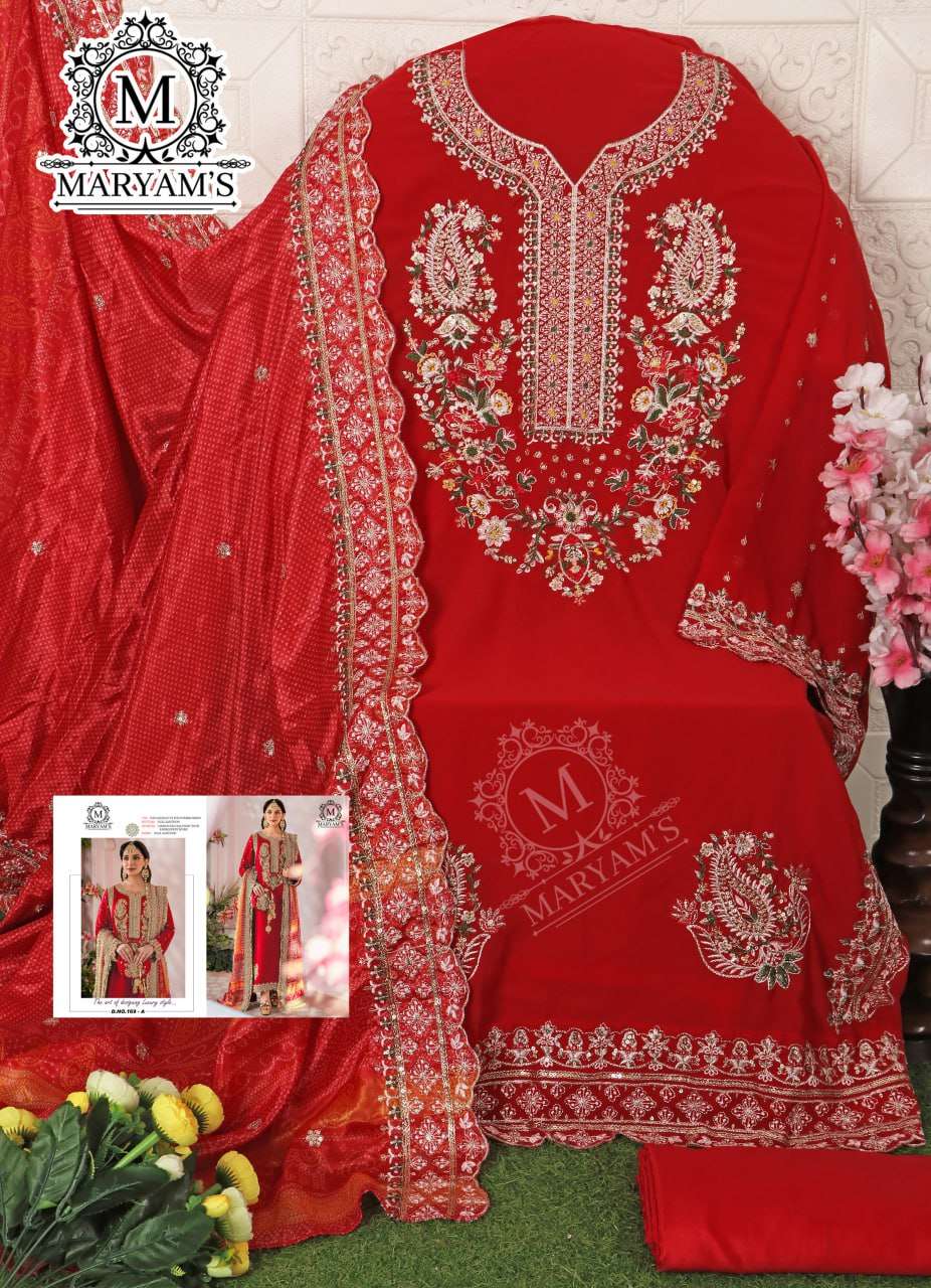 YNF FAUX GEORGETTE KAL 169 SUITS & DRESSES WHOLESALE UNSTITCHED SUITS EMANUFACTURER