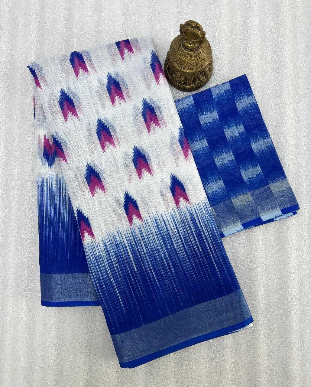 YNF LINEN RMA 453 SAREES WHOLESALE FANCY SAREES MANUFACTURER