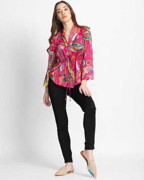 YNF SATIN SVC 04 WESTERN WEAR WHOLESALE TOPS EMANUFACTURER