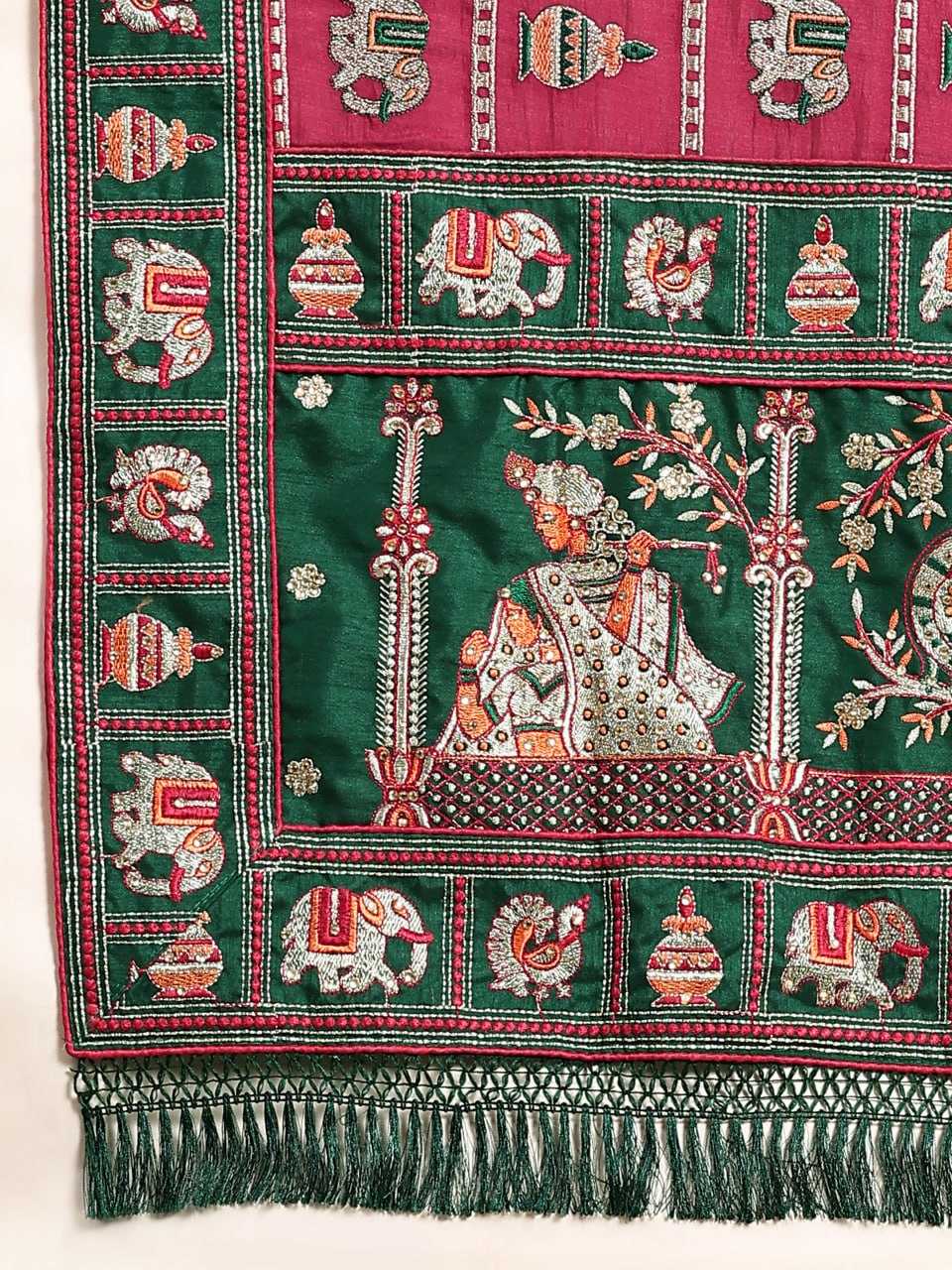 YNF VICHITRA SILK RSC 138 SAREES WHOLESALE GHARCHOLA WORK EMBROIDERY SAREES EMANUFACTURER