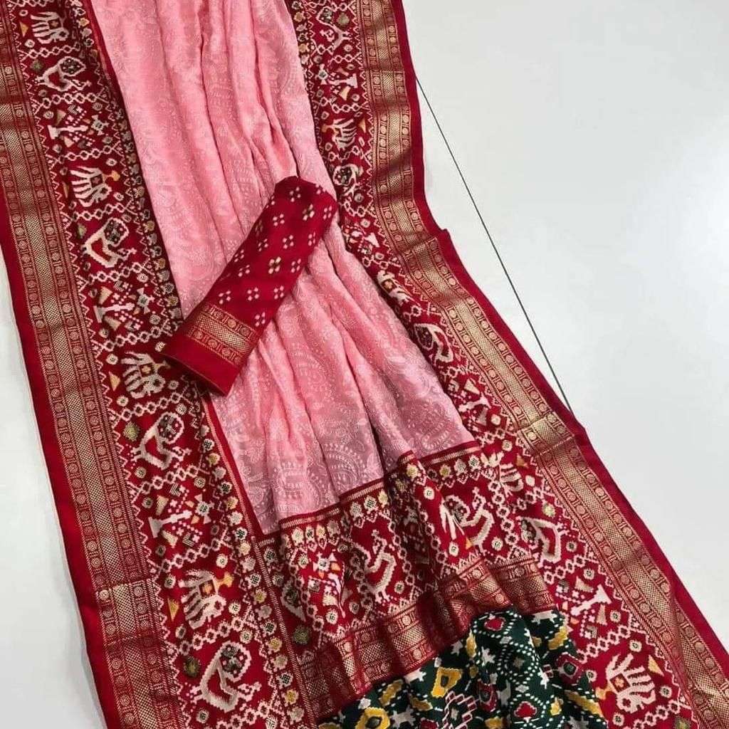 YNF GEORGETTE RUD SUKANYA SILK SAREES WHOLESALE SOFT SILK PATOLA TRADITIONAL SAREES MANUFACTURER