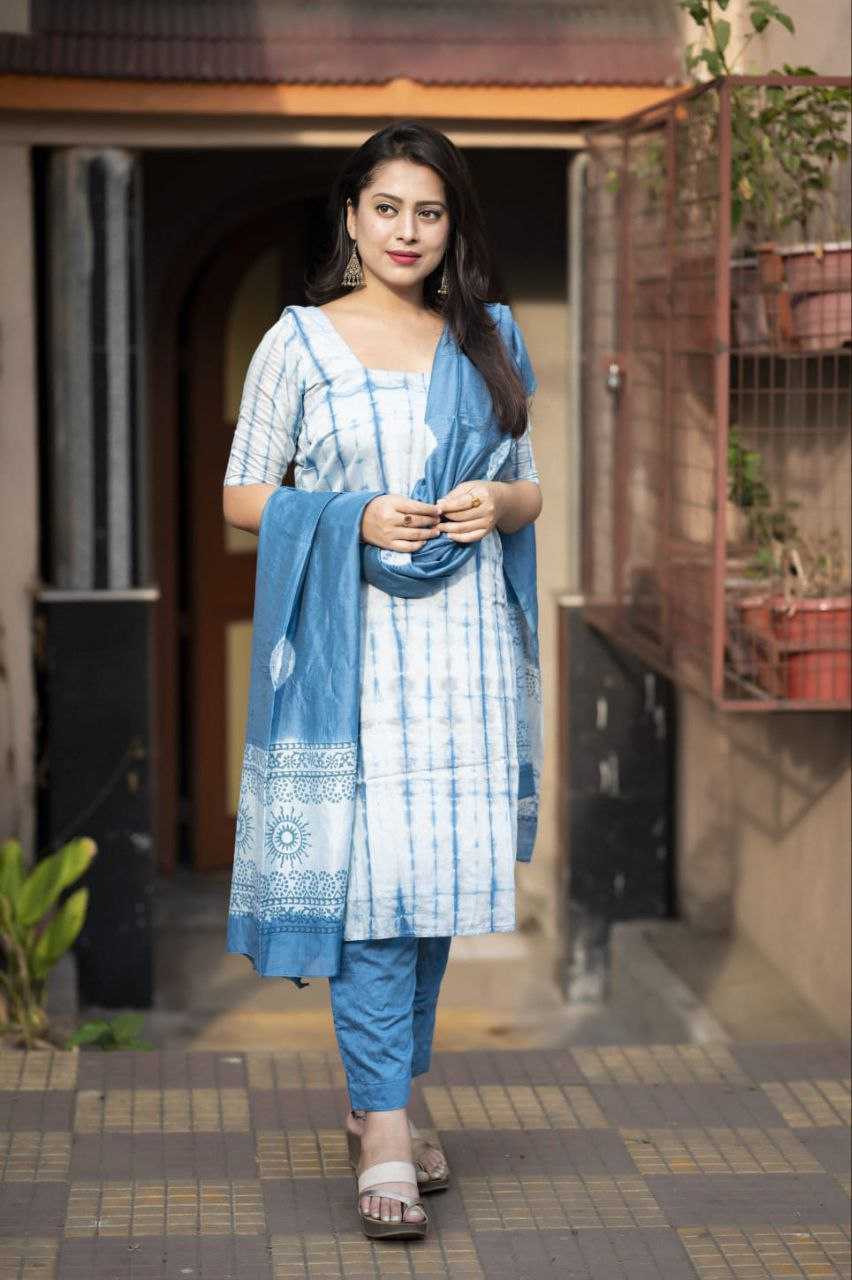 YNF CHANDERI COTTON KESH118 137 SUITS & DRESSES WHOLESALE UNSTITCHED SUIT MATERIAL MANUFACTURER