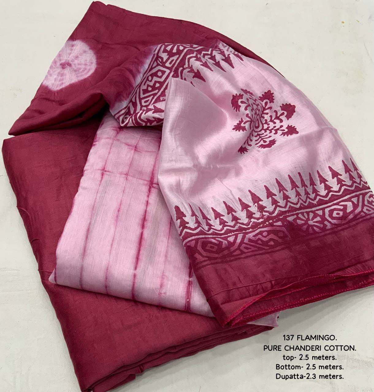 YNF CHANDERI COTTON KESH118 137 SUITS & DRESSES WHOLESALE UNSTITCHED SUIT MATERIAL MANUFACTURER