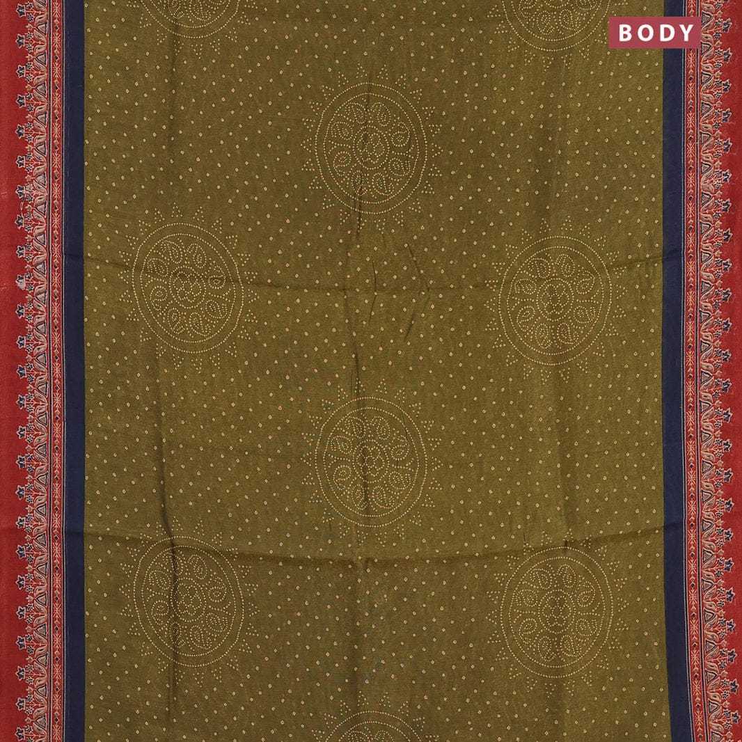 YNF LINEN RIN163 RAE20 SAREES WHOLESALE LADIES AJRAKH BANDHANI BANDHEJ SAREES MANUFACTURER