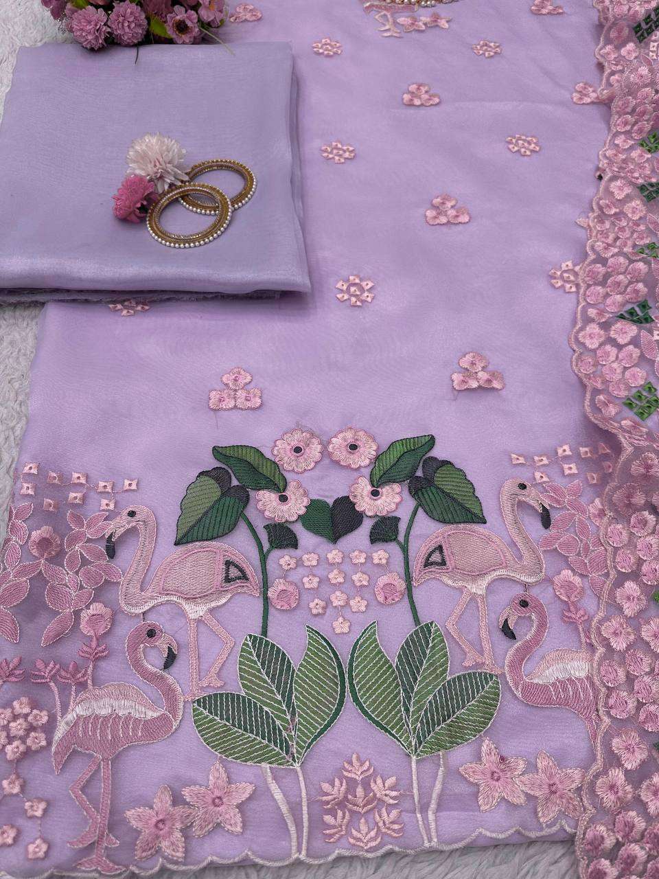 YNF ORGANZA SILK RIN133 1443 SUITS & DRESSES WHOLESALE UNSTITCHED PRINTED LADIES SILK SUITS MANUFACTURER